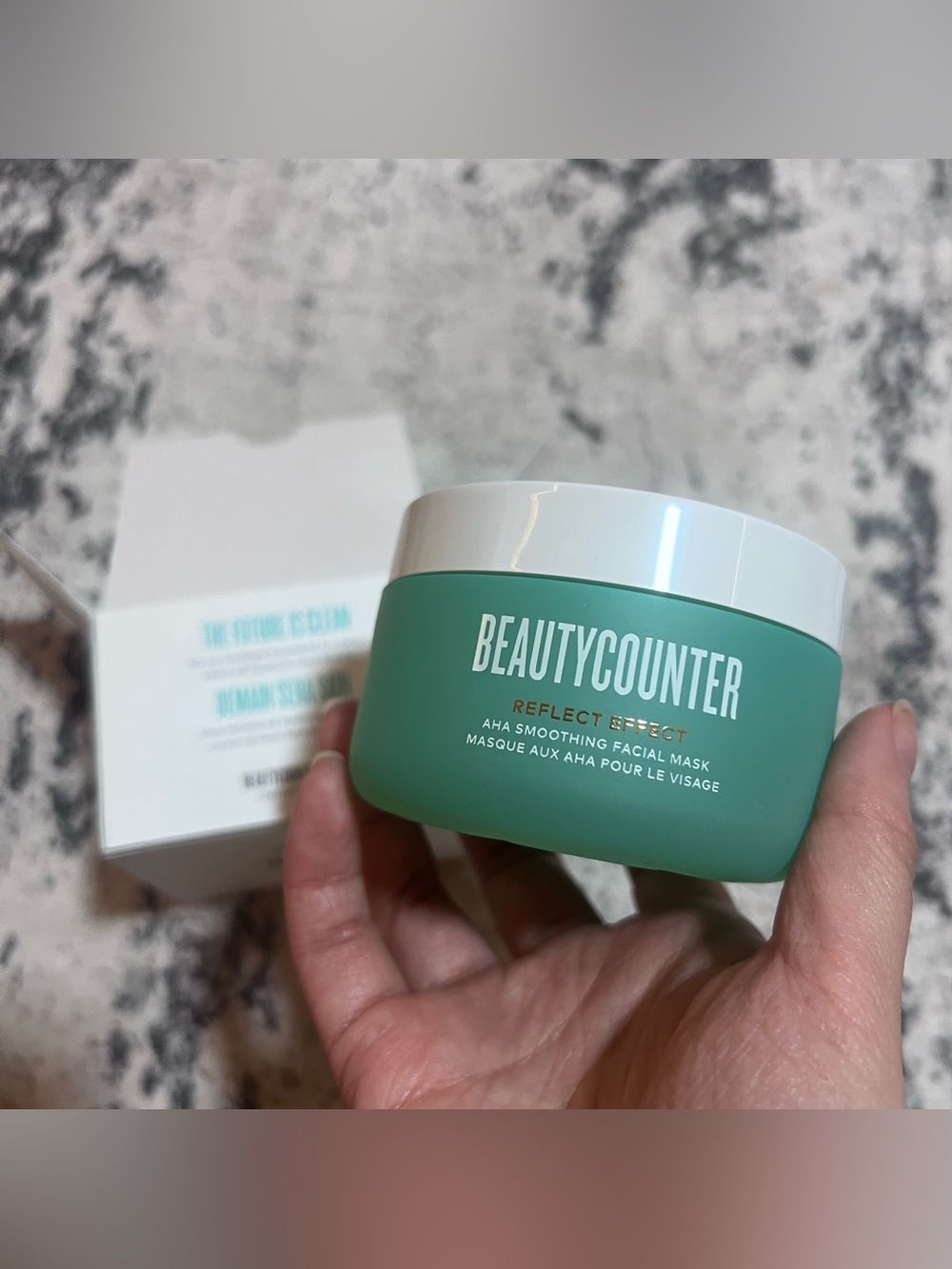 Beautycounter Reflect Effect AHA Smoothing Facial Mask 2.5 oz Aug sale